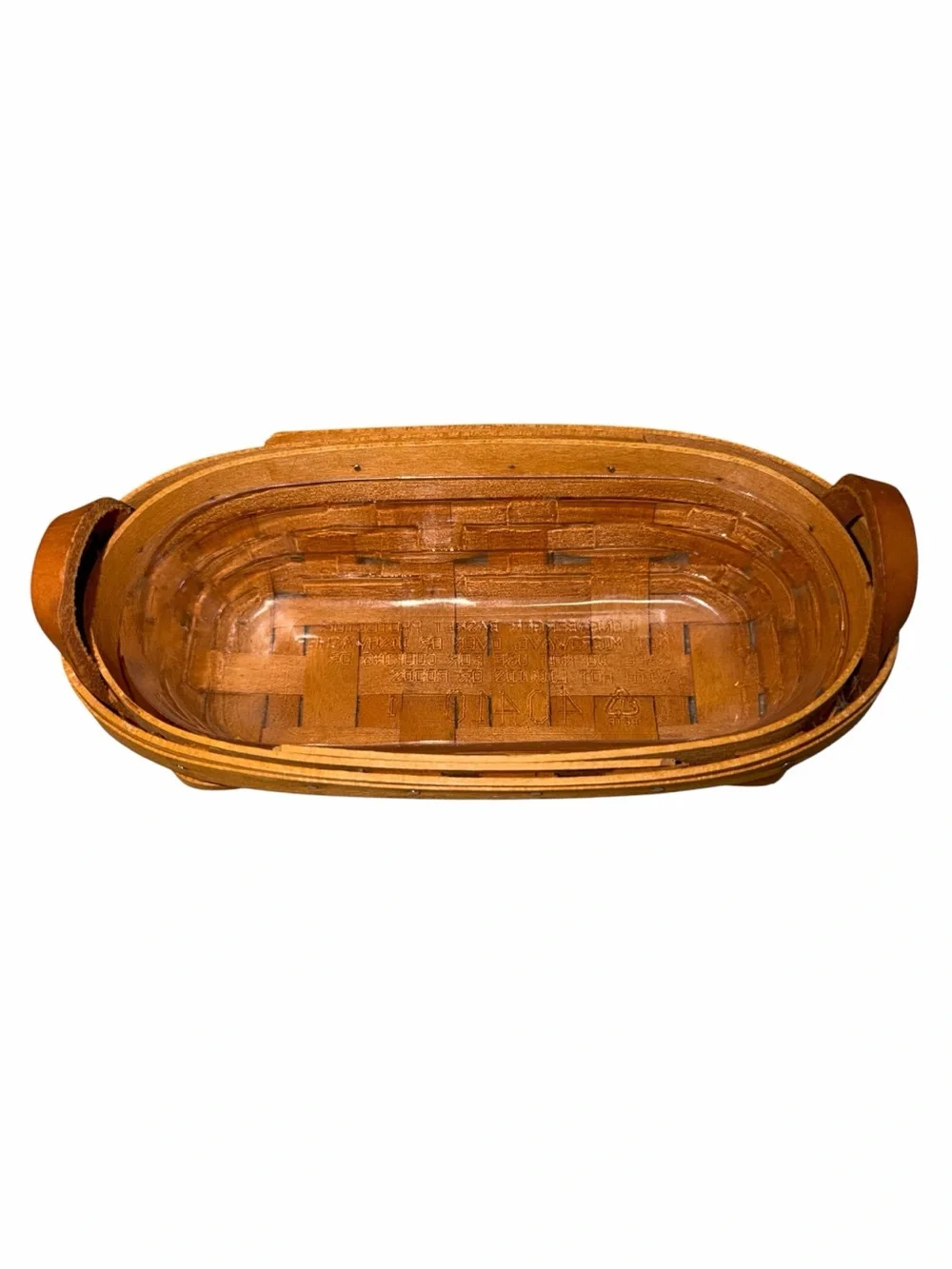 VINTAGE Longaberger Lavender Booking Basket - 1997 -